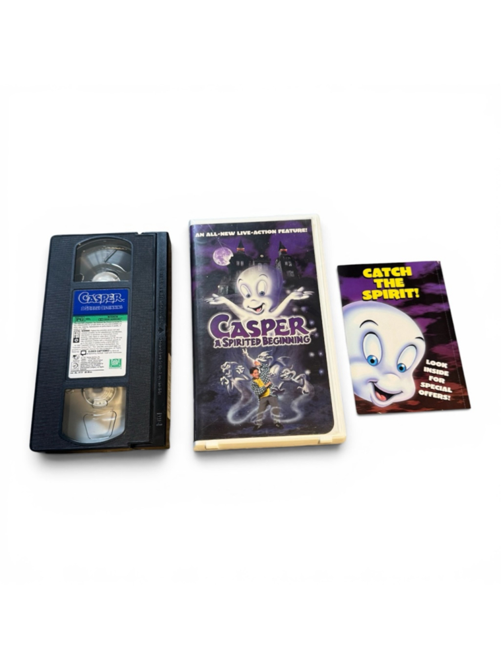 1997 Casper A Spirited Beginning VHS Tape